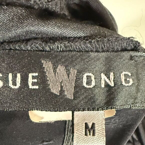 Y2K Sue Wong Deadstock Bodycon Midi Sexy Timeless LBD Ethereal Whymsy Dress - Picture 7 of 11